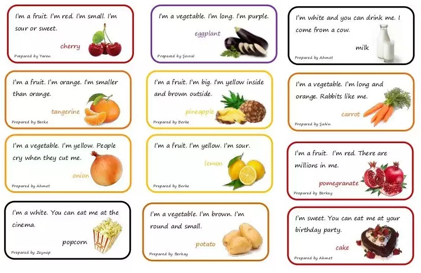 Загадки для урока no 5