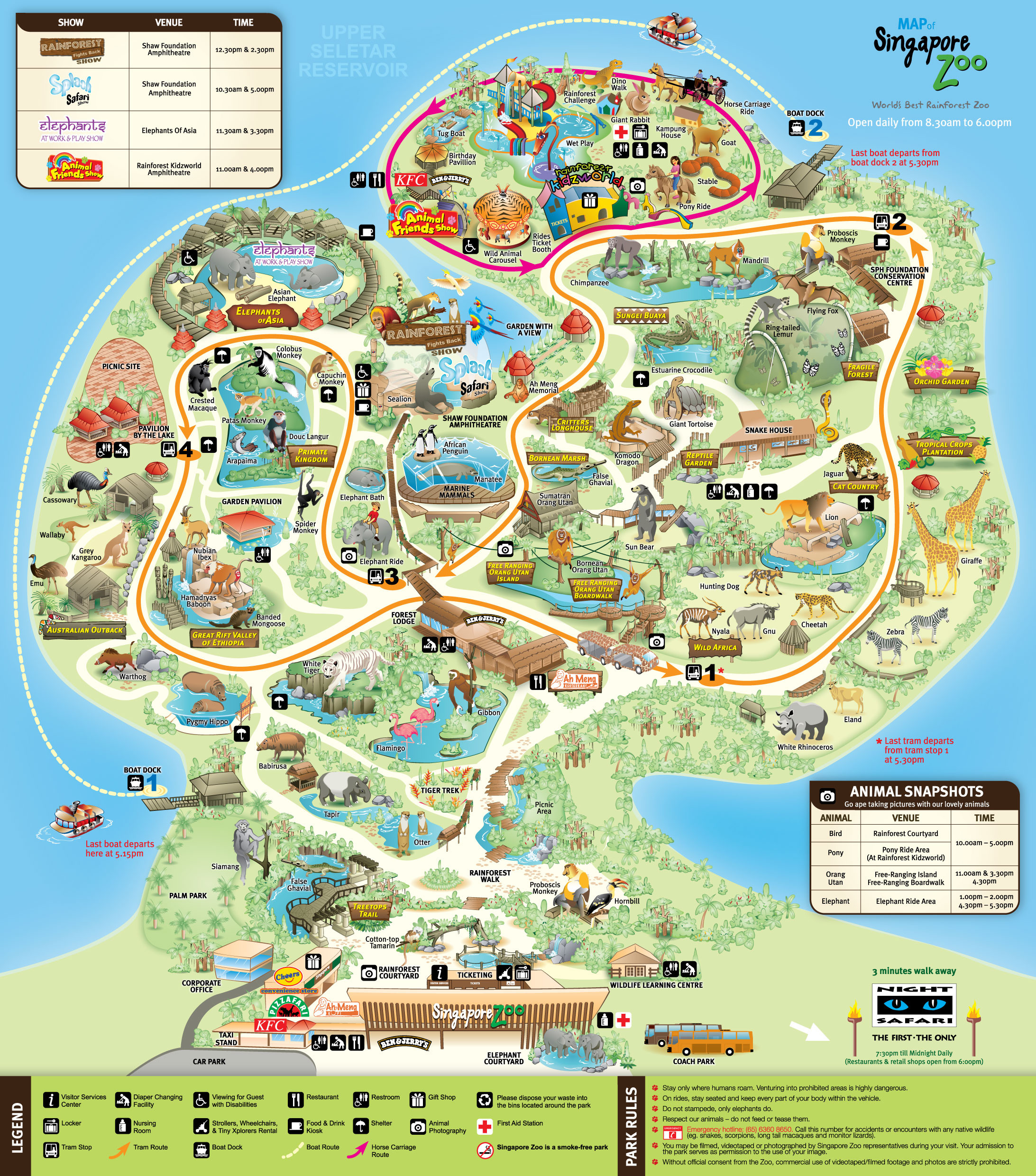 Наедине с природой: 8 лучших зоопарков мира