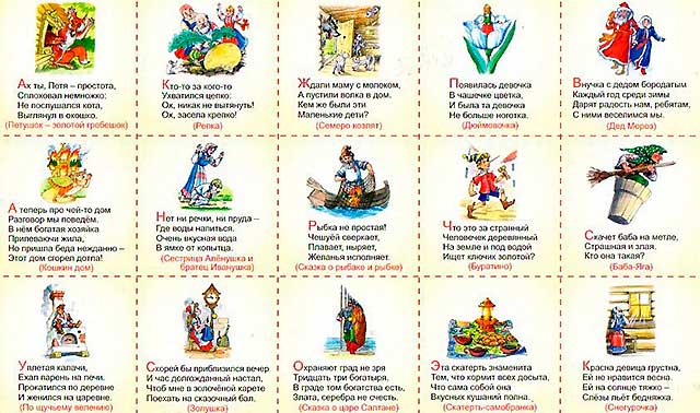 загадки про сказки