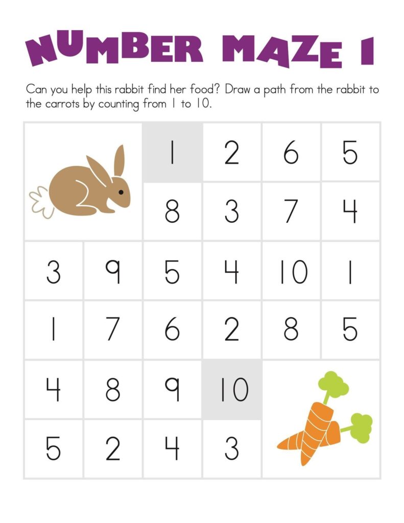 Домашнее задание по логике и домашнее задание по математике для детей 5-6 лет (бесплатная распечатка)