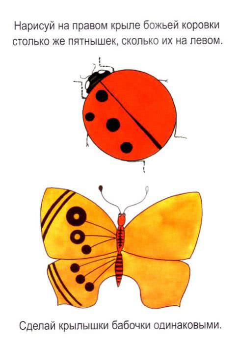 Домашнее задание по логике и домашнее задание по математике для детей 5-6 лет (бесплатная распечатка)