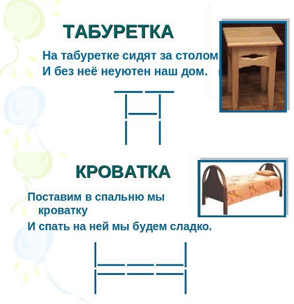 прикроватный столик из палочек